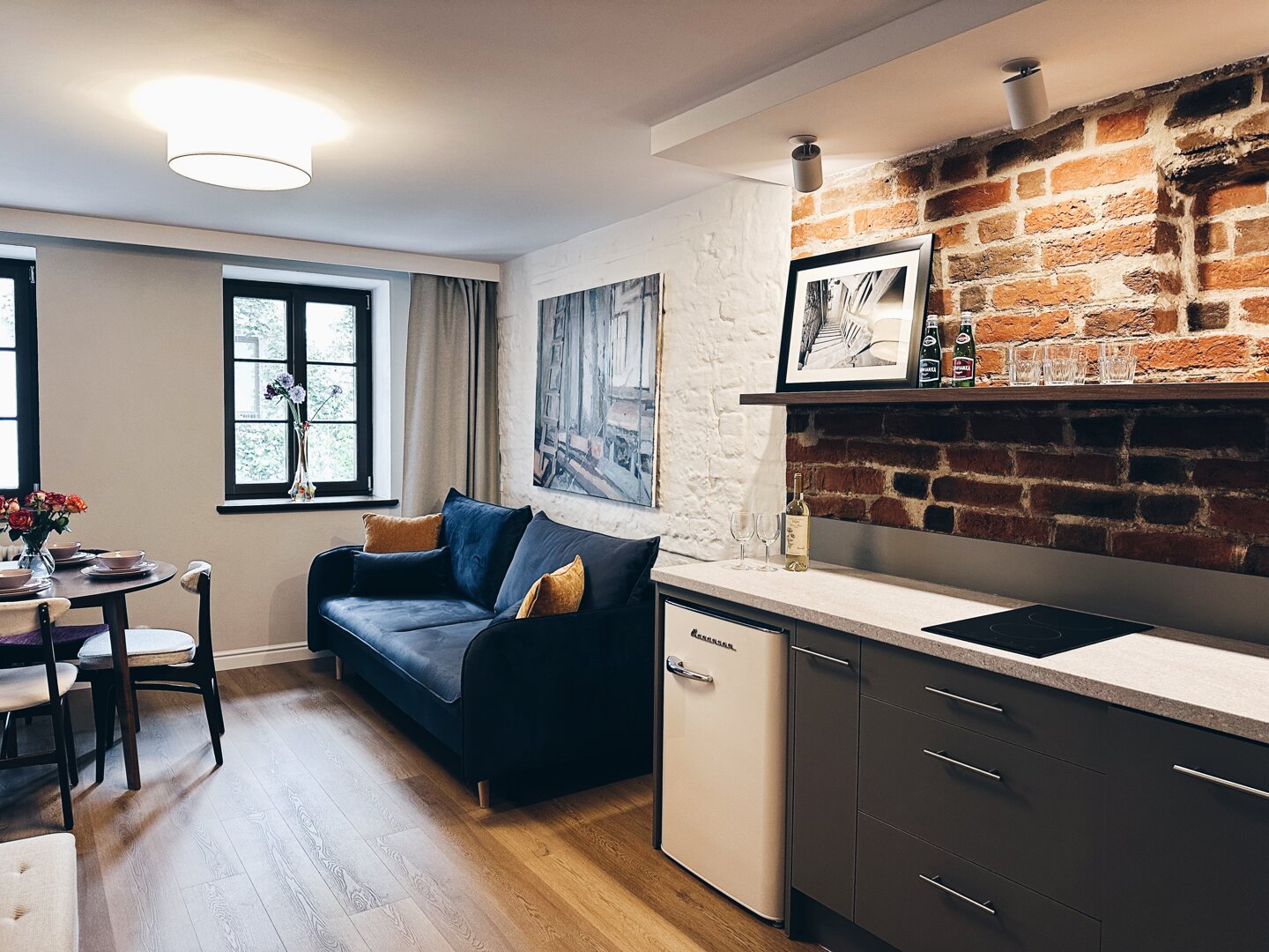Wnętrze apartamentu — łazienka